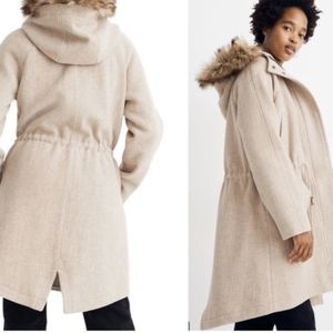 Madewell vancouver wool parka